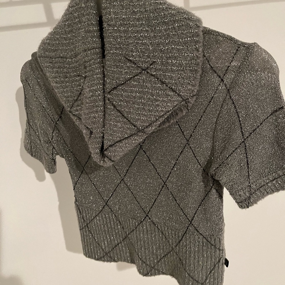 Miss Sixty Cowl Neck Shortsleeved Sweater